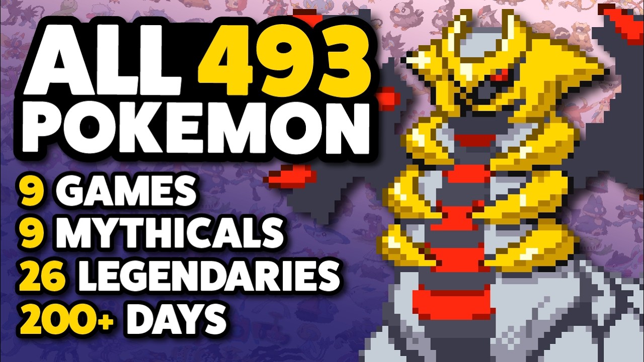Я собрал безумный Покедекс в Pok&eacute;mon Platinum