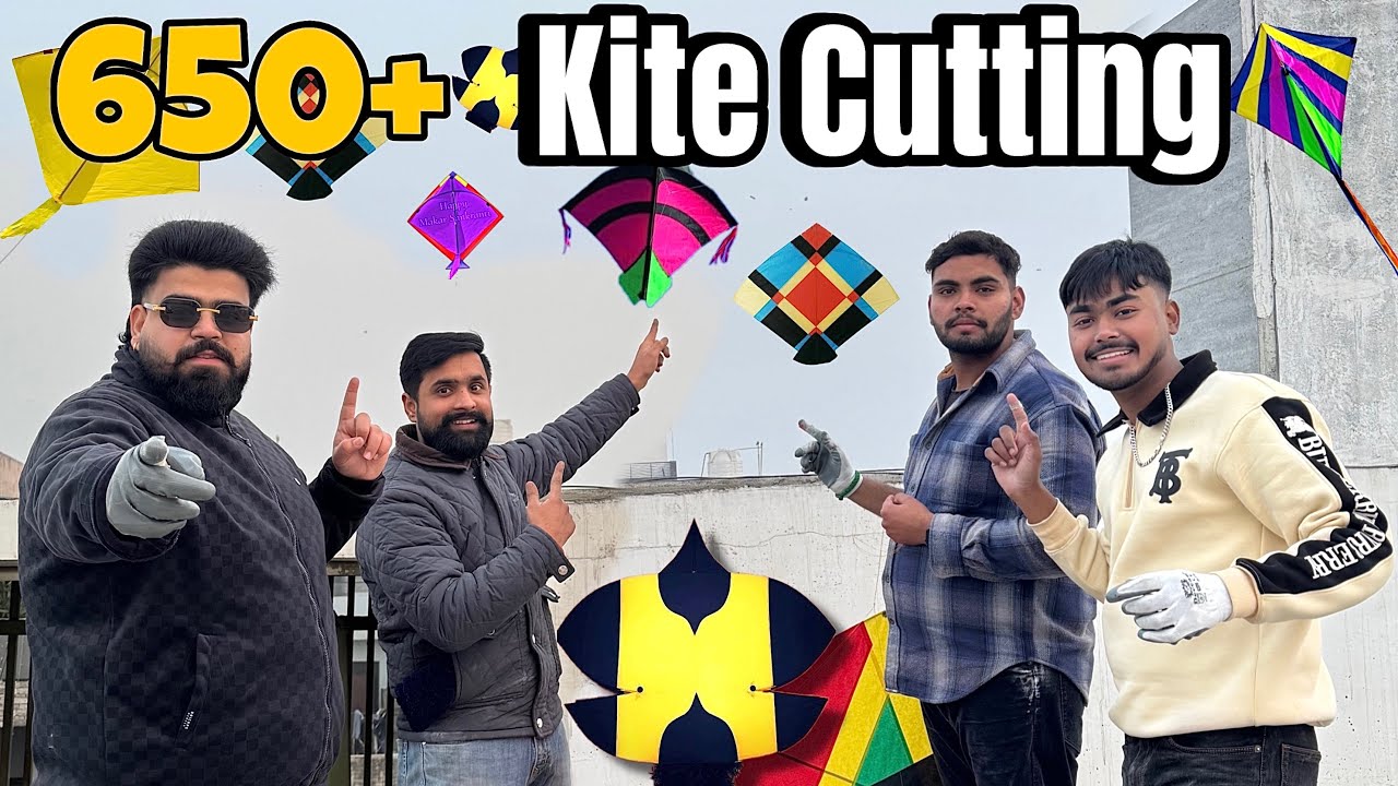 650+ Kite Cuts in One Day 🪁 | Full Masti, Food & Fun | 650+ ਪਤੰਗਾਂ ਕੱਟ ਕੇ ਕੀਤਾ ਰਿਕਾਰਡ 
