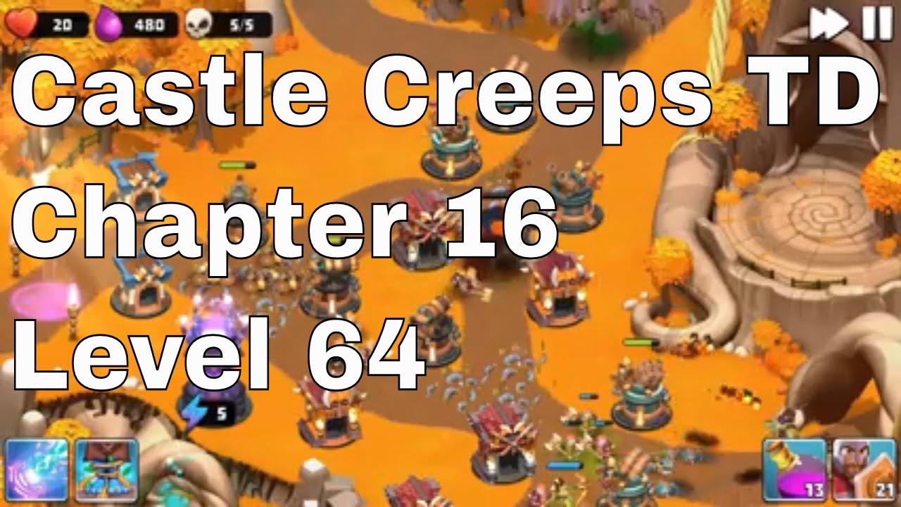 Castle Creeps Level 64