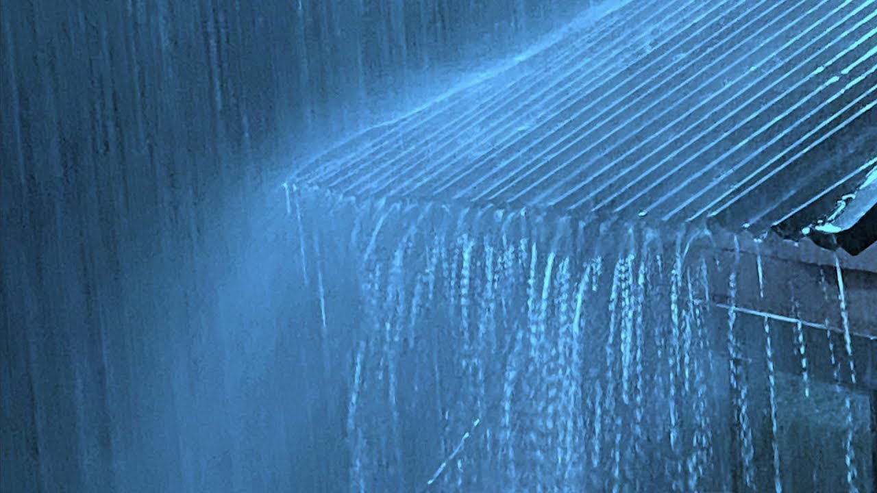 🔴 Relaxing Rain Sounds on Tin Roof for Deep Sleep, Rain Sounds for Sleeping, Heavy Rain and Thunder.