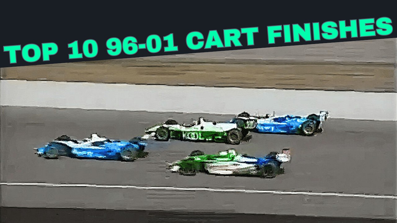 Top 10 Best Finishes - 1996-2001 CART Seasons
