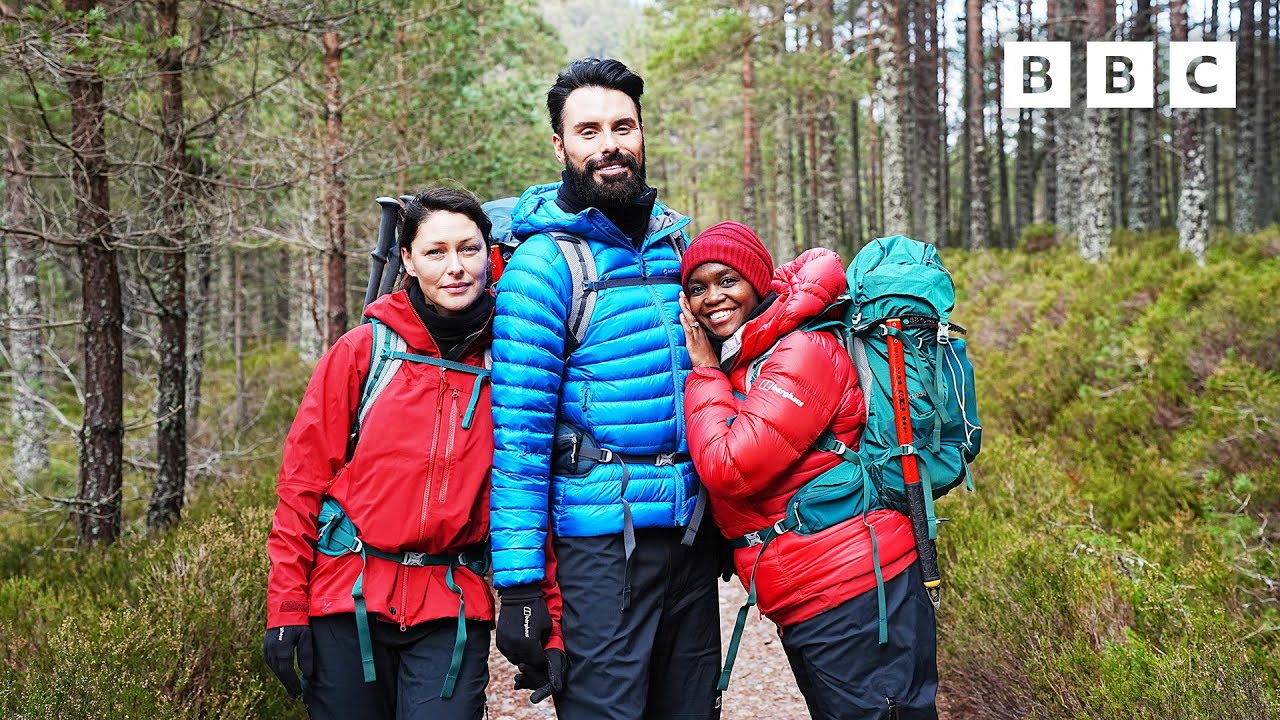 Emma, Oti and Rylan take on a TOUGH Red Nose Day challenge 🔴🏔️❄️ | Red Nose Day - BBC