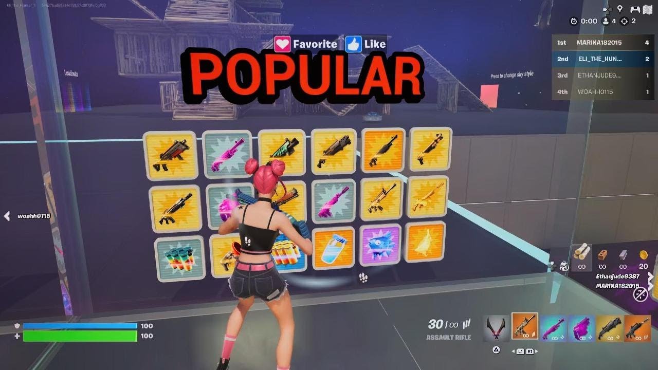 Playing fornite
