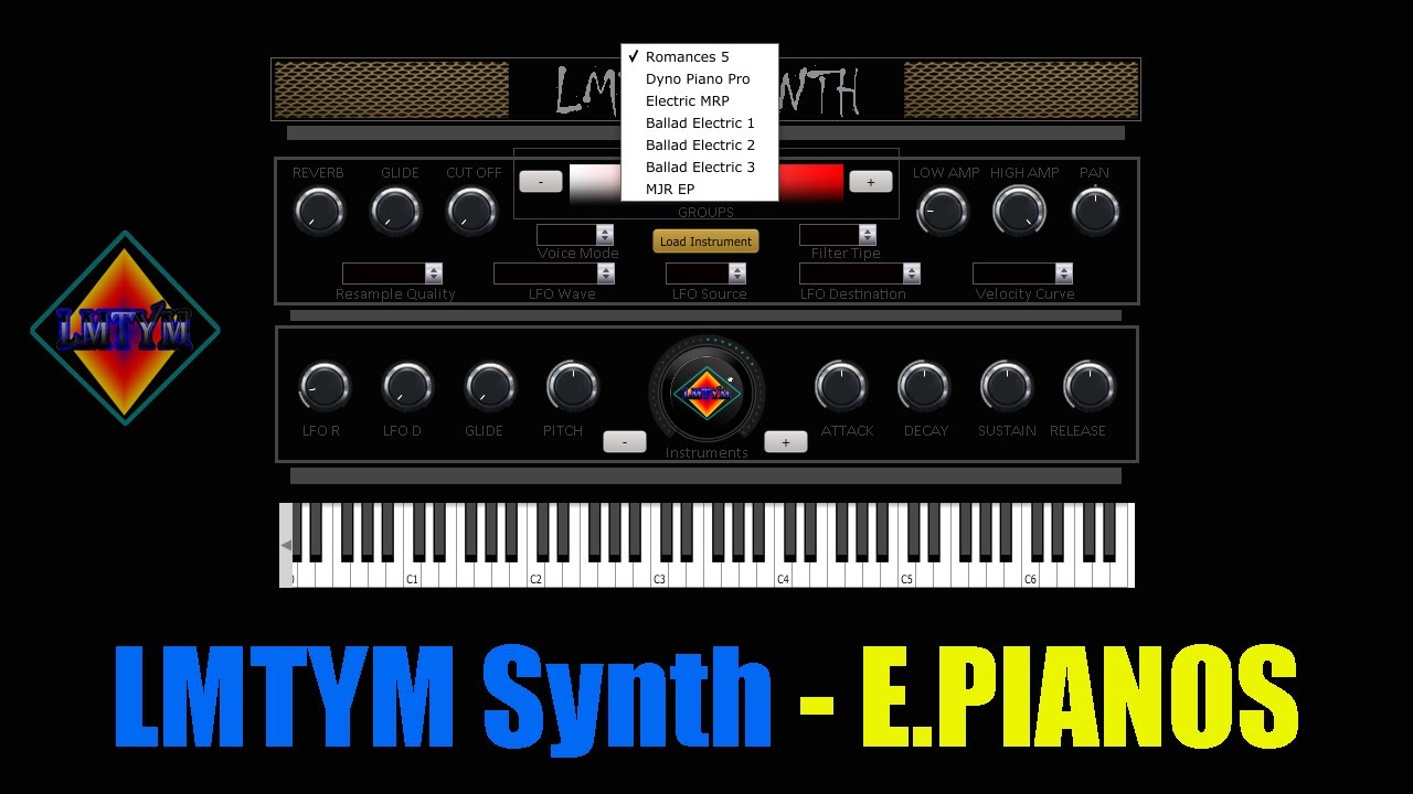 7 ESPECTACULARES Electric Pianos🎼🎹LMTYM Synth LIBRARY–VSTi Windows - LOS MEJORES E.PIANOS😱BY LMTYM🔥💯