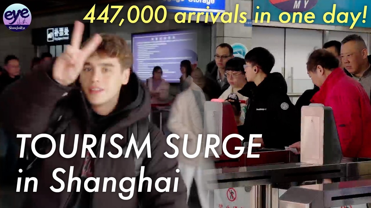 Shanghai sees Spring Festival tourism surge as domestic travelers and visa-free visitors arrive