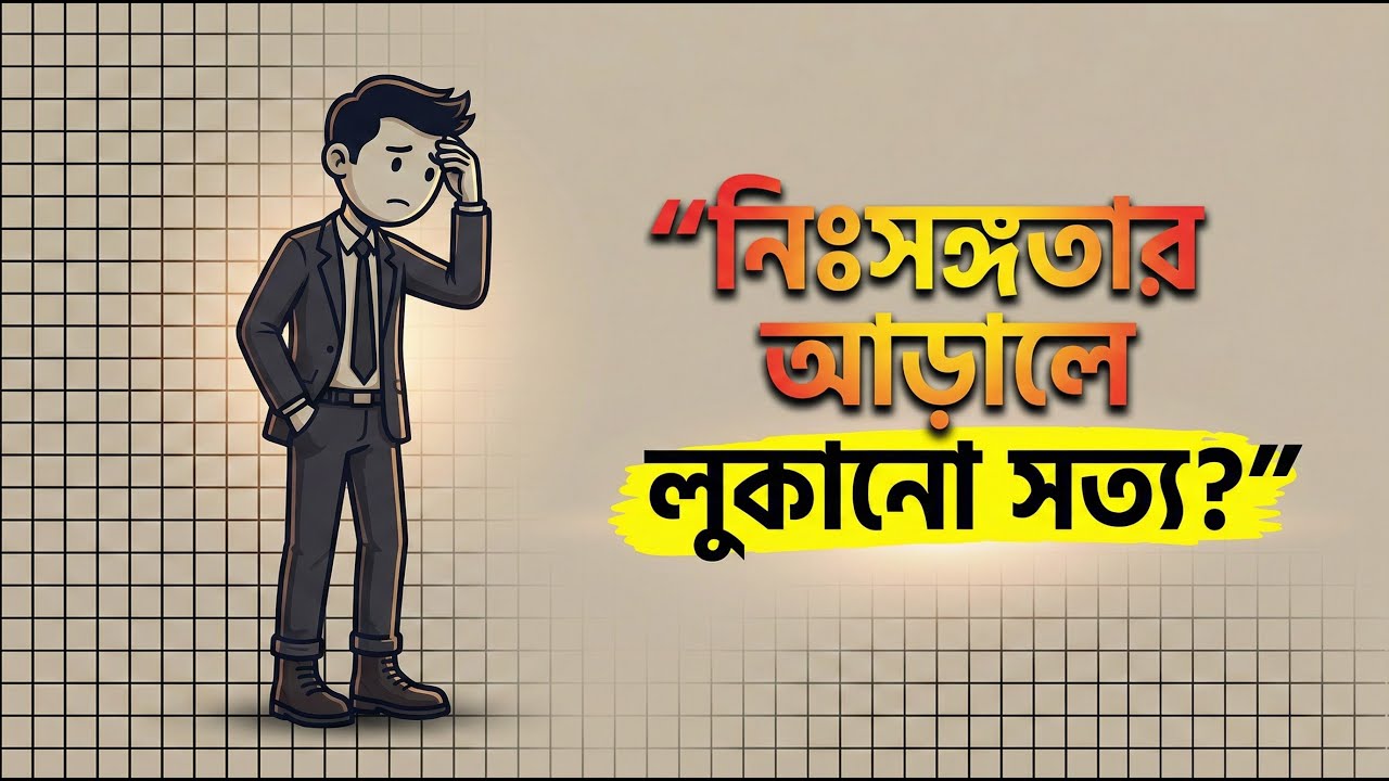 একাকী আত্মা ও বন্ধুহীন মানুষ | নিঃসঙ্গতার আড়ালে লুকানো সত্য | মানবসারাংশ
