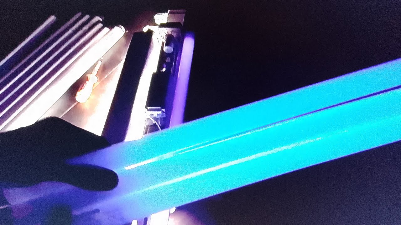 Tube T12 big rare test de neon18w et autre ferro
