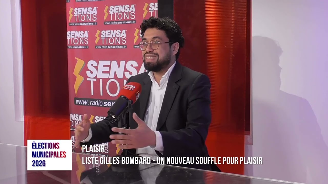 Emission spéciale Elections Municipales 2026 - Plaisir - Gilles Bombard