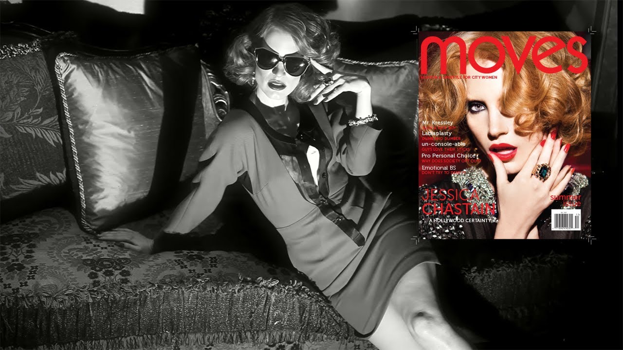 Jessica Chastain for New York Moves | MOVES COVER