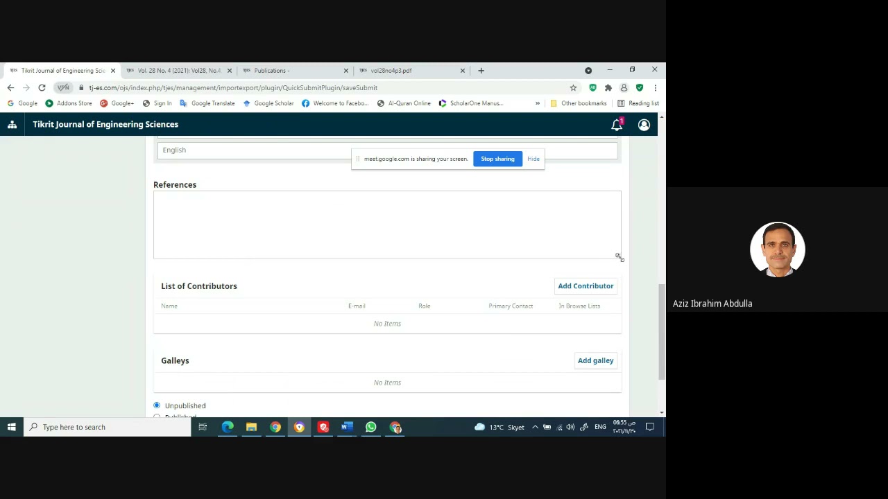 Publish And Activate DOI By OJS
