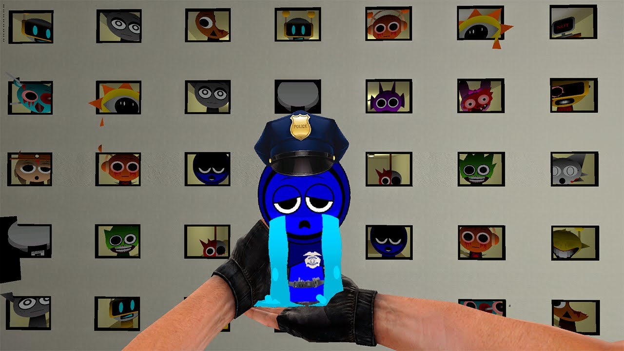 Saving Baby Sprunki Jevin Police from full Hotel of Angry Sprunki!