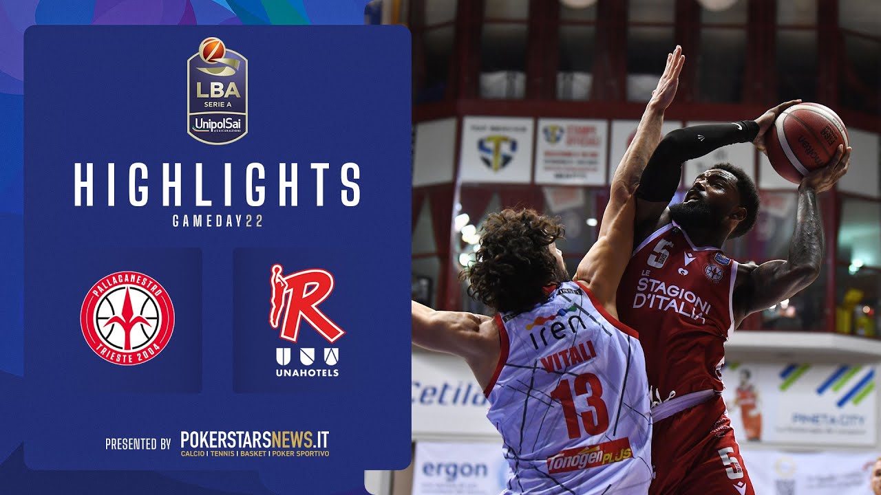Pallacanestro Trieste – UNAHOTELS Reggio Emilia | Serie A UnipolSai 2022/23