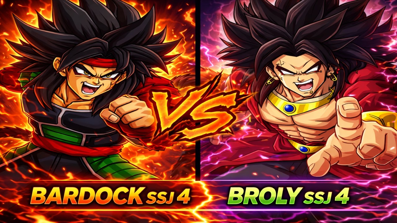 Bardock SSJ 4 VS Broly SSJ 4 - DBZ Budokai Tenkaichi 3 Armageddon ISO Mod Legendary Saiyan War