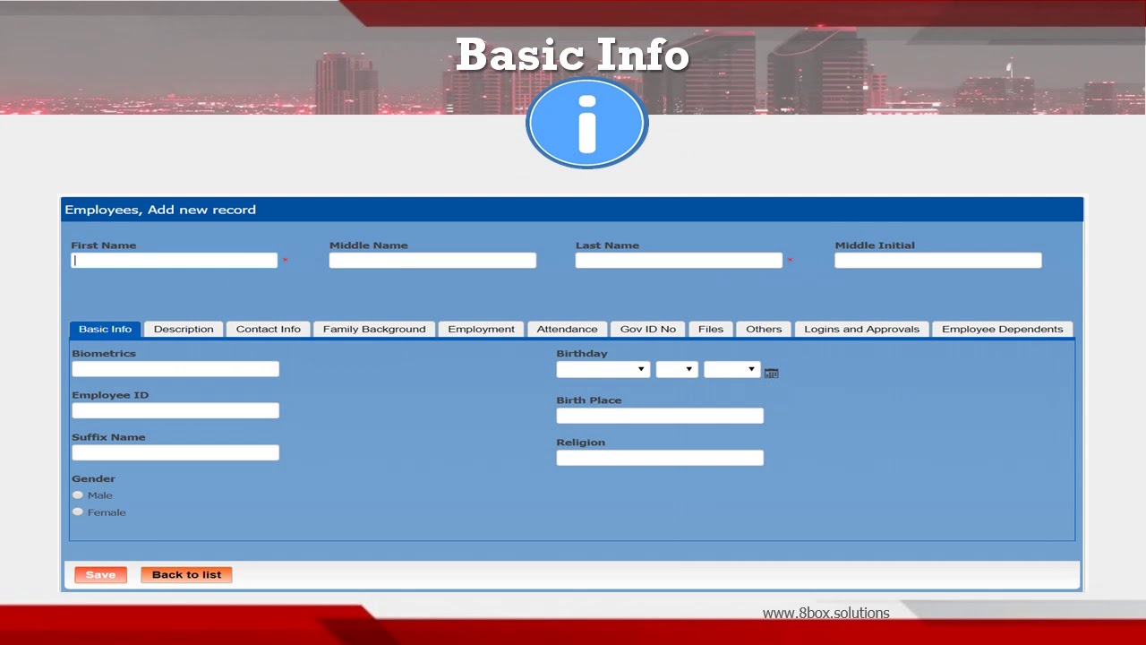 Payroll System Features