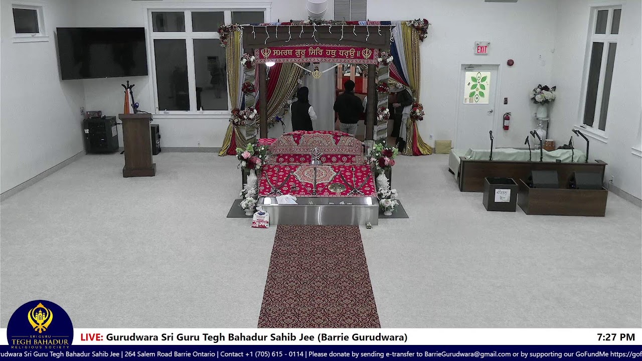 February 14 2026 - Evening Divaan | Gurdwara Sri Guru Tegh Bahadur Sahib Jee - Barrie Gurdwara