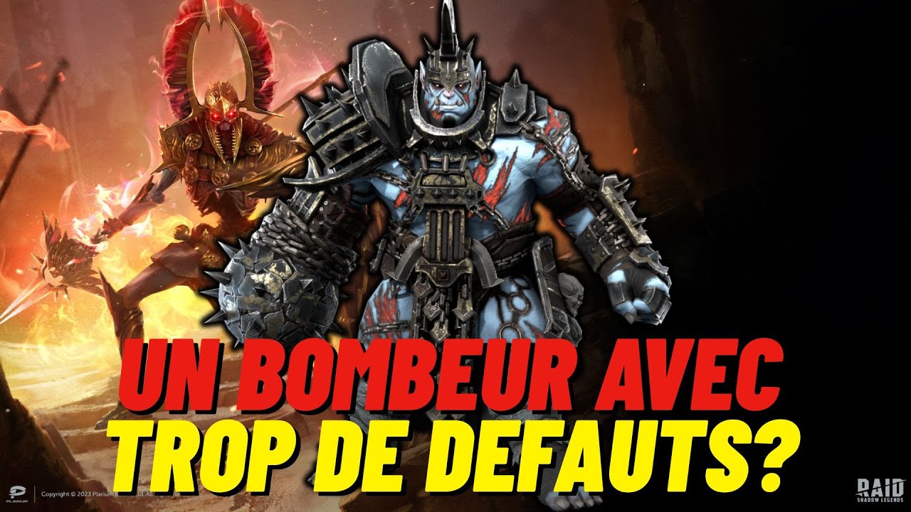 UN TRES BON BOMBEUR MAIS AVEC DES FAILLES!! ( test krozz ) [RAID SHADOW LEGENDS]