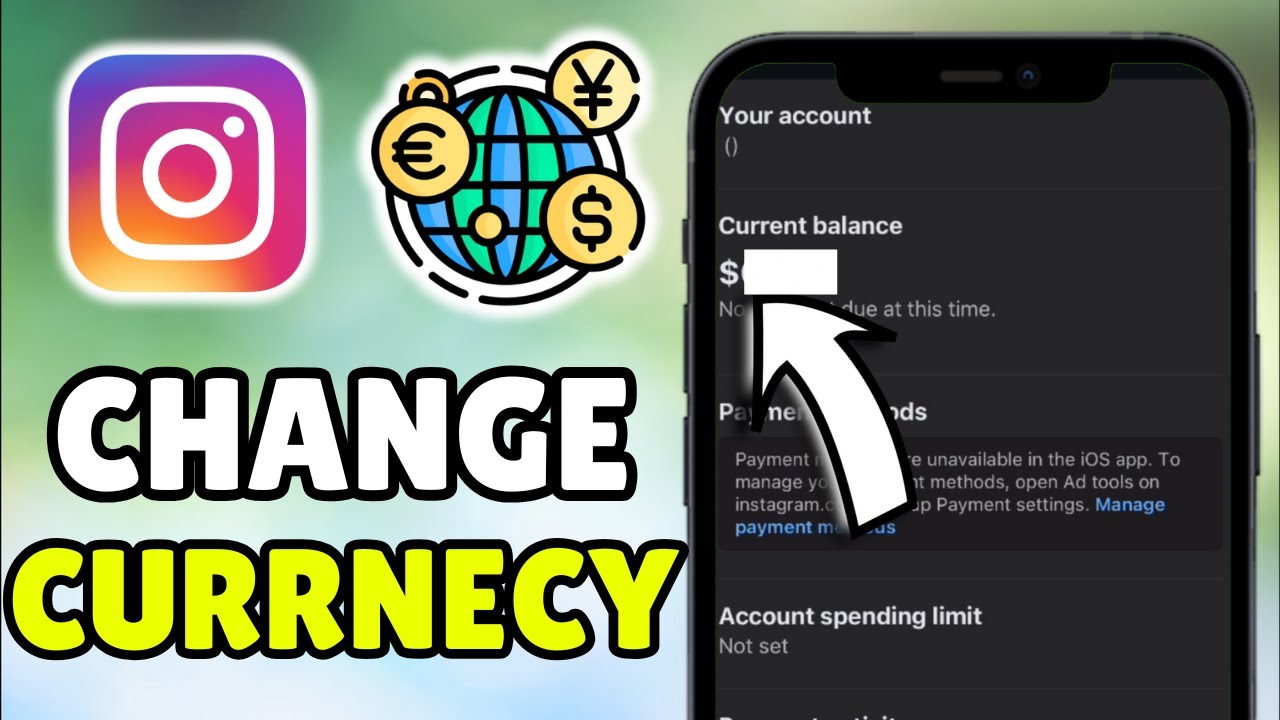 How To Change Instagram Currency - Change Location Or Currency On Instagram Ad Payments