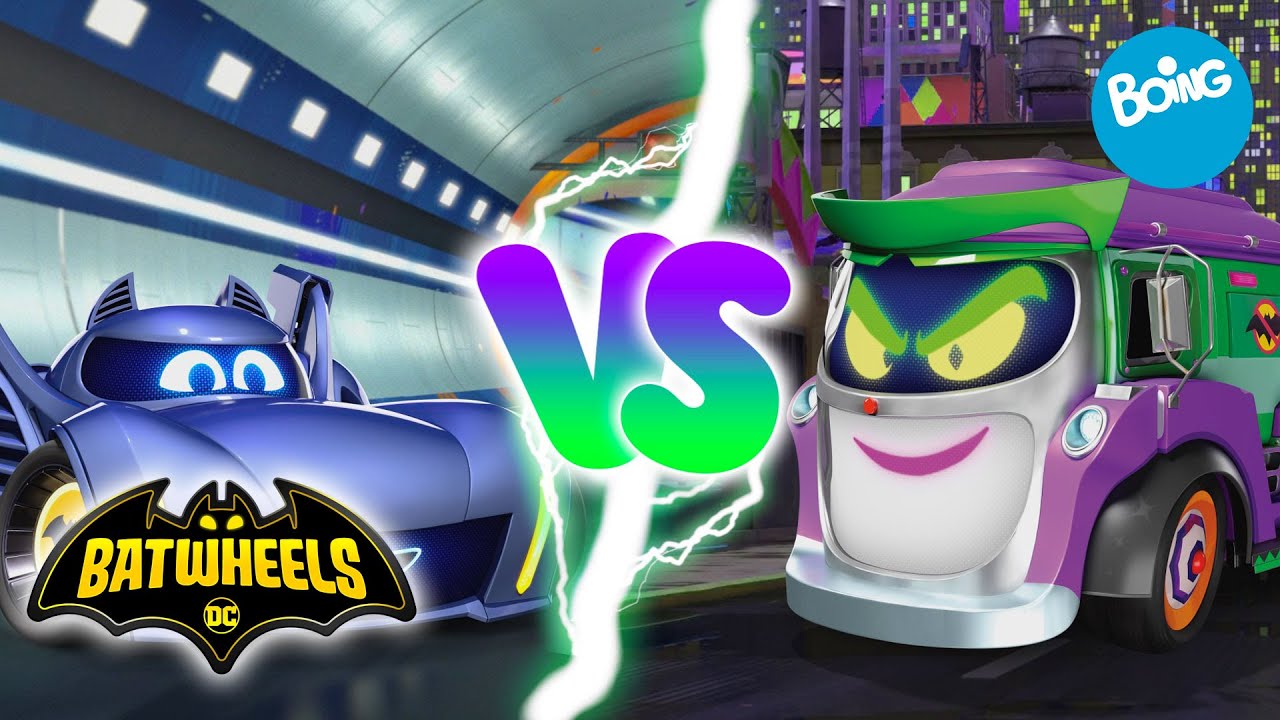 Batwheels 🦇🏎️ | Héroes contra villanos | Boing