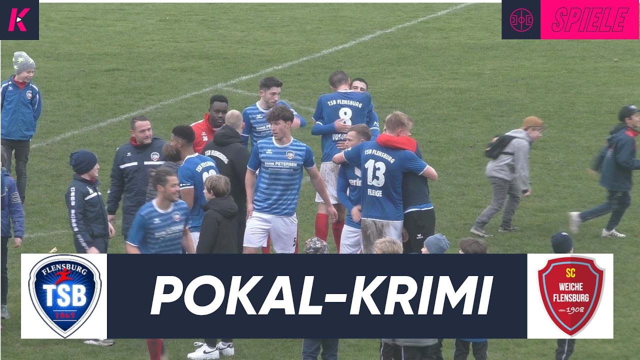 Dramatische Schlammschlacht im Stadt-Derby | TSB Flensburg – SC Weiche Flensburg (SHFV-Pokal)