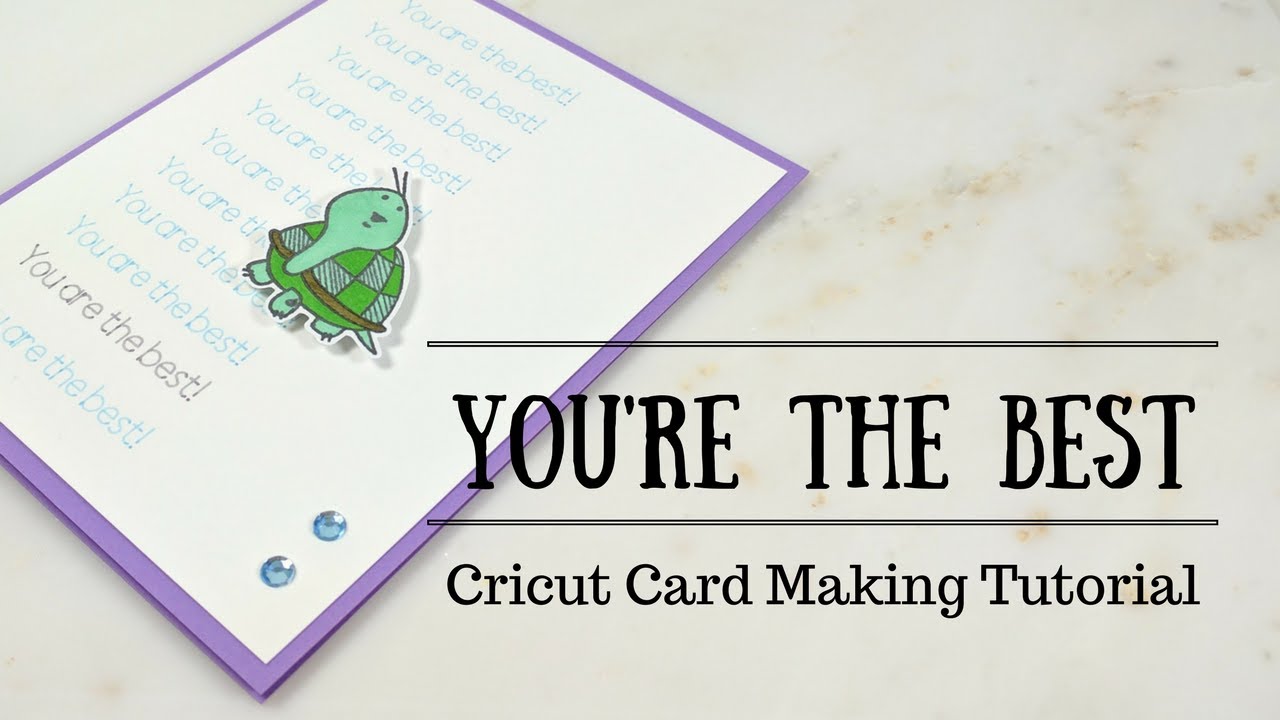 You Are The Best &ndash; Thank You Card Making Tutorial - FCC #12