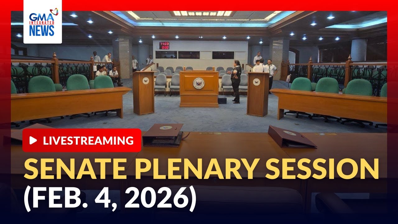 LIVE - Senate plenary session (Feb. 4, 2026)  | GMA Integrated News
