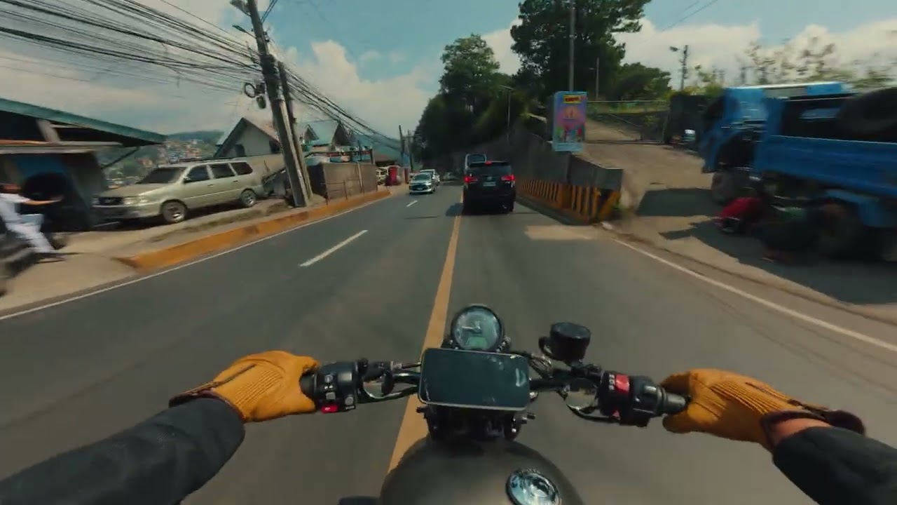 Triumph Street Twin 900 | RAW Exhaust Sound | Baguio City | Silent Vlog EP.16