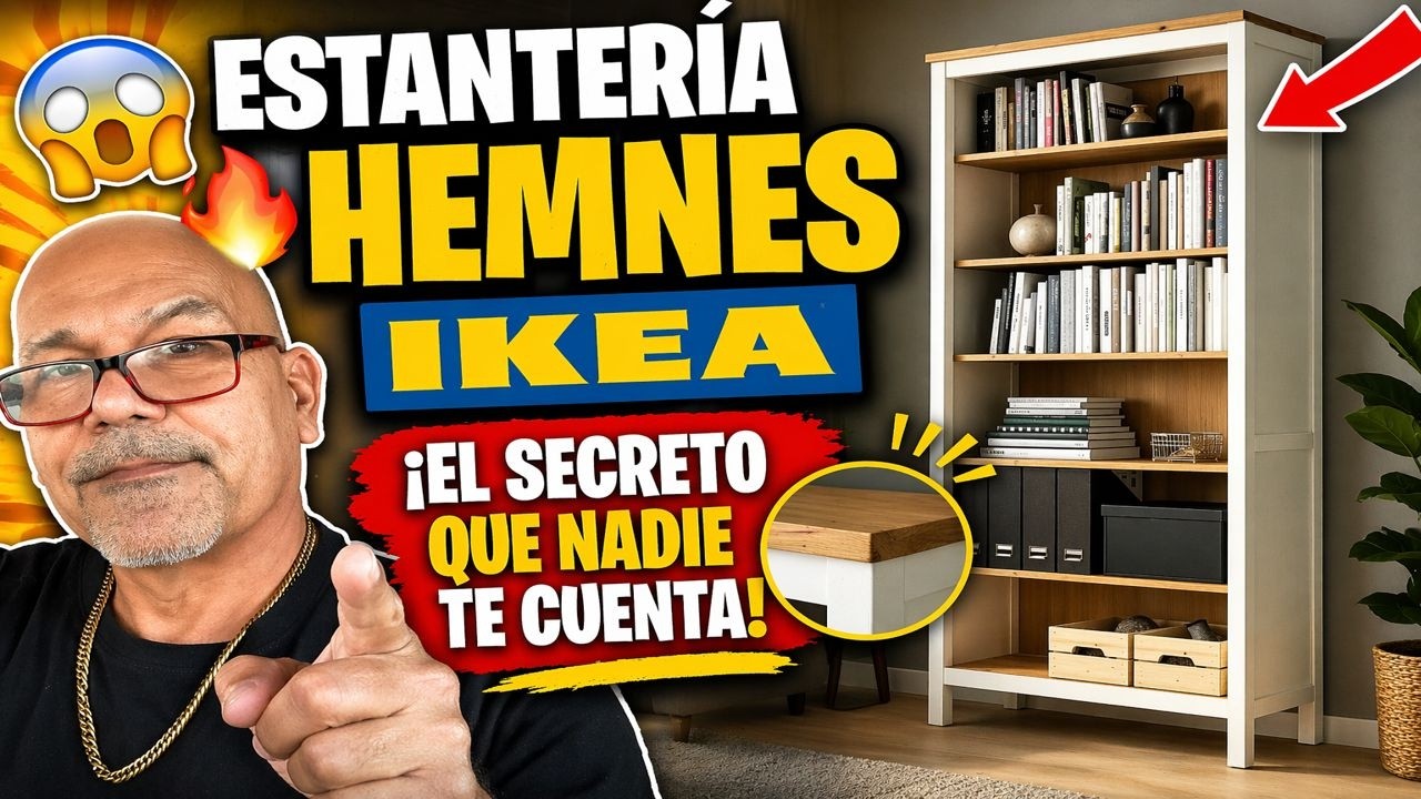 😱 CÓMO MONTAR LA ESTANTERÍA HEMNES DE IKEA SIN ERRORES | GUÍA CLARA