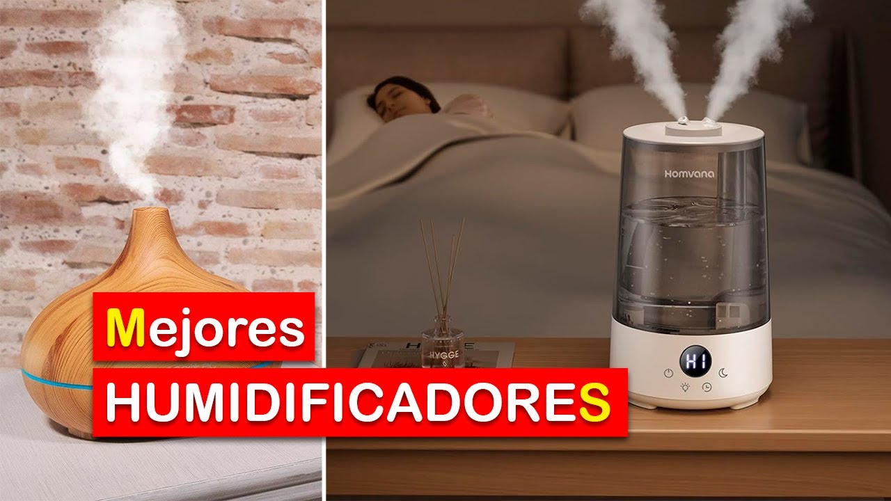 5 Mejores HUMIDIFICADORES en Amazon 2024 ✅