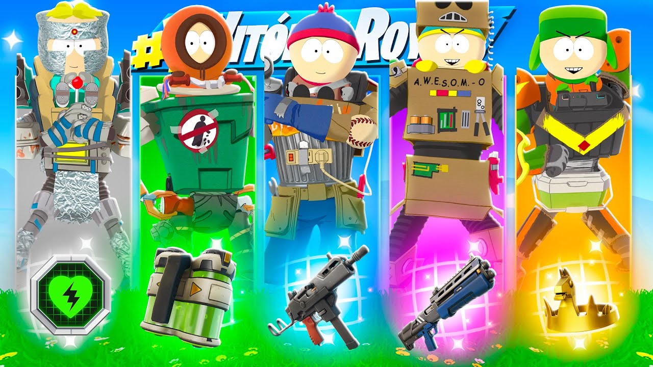 DESAFIO ALEAT&Oacute;RIO de SOUTH PARK no Fortnite