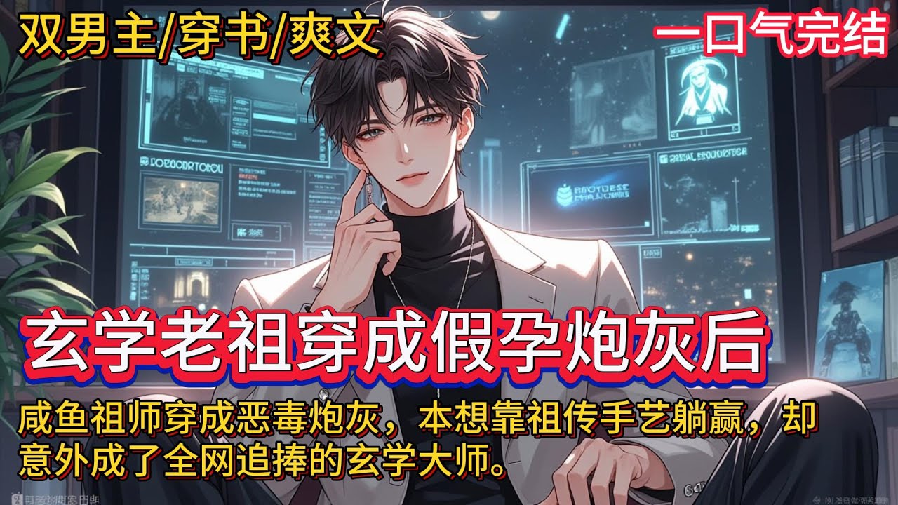双男主🌈穿书/玄学/爽文💗深夜猝死穿成狗血文里的恶毒炮灰。原身假孕顺利嫁入豪门，嚣张跋扈，仗肚行凶。后来暴露，直接被送进精神病院，没几天自杀了。穿过来的祁禹秋：不如靠祖传手艺挣点小钱，然后咸鱼躺。