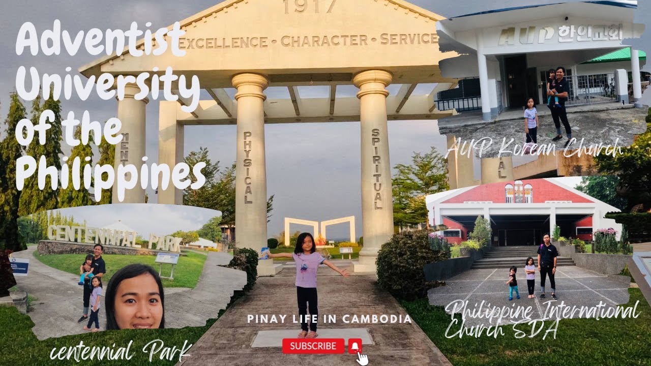 Exploring my husband's alma mater: Adventist University of the Philippines🎓🌴#AUPride #CampusTour