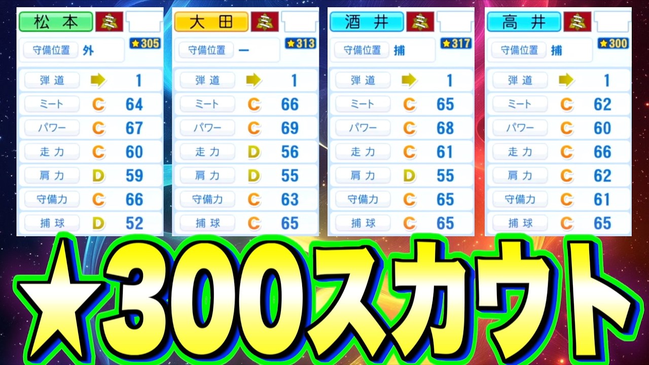 【★300スカウト】30本打てる選手を探してみる #3【栄冠ナイン】【パワプロ2025】
