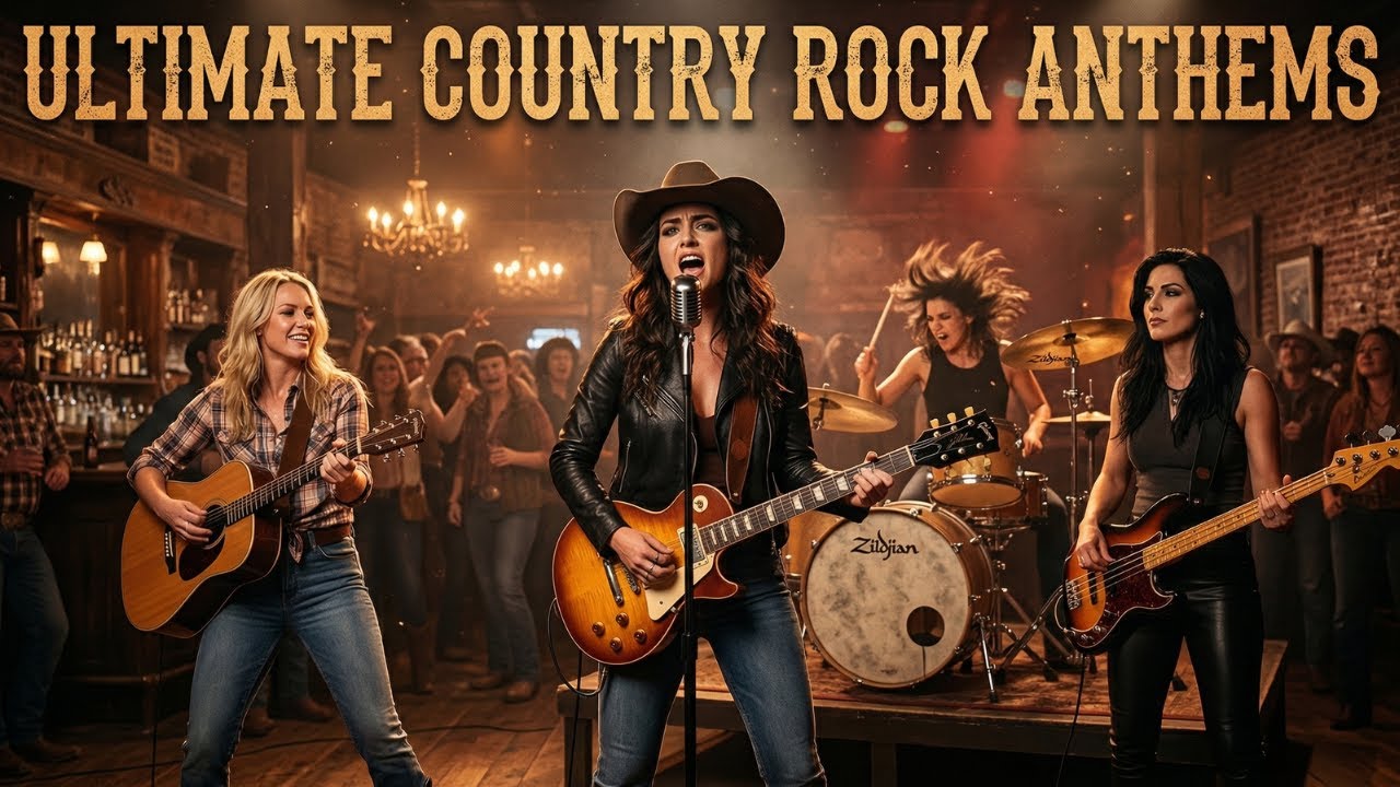 Top 70 Best Country Rock Anthems || inspired by Seger, Skynyrd, ZZ Top mix30