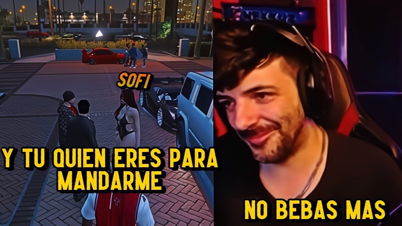 SOFI se EMBORRACHA y se pone AGRESIVA con NEXXUZ XD GTA ROLEPLAY