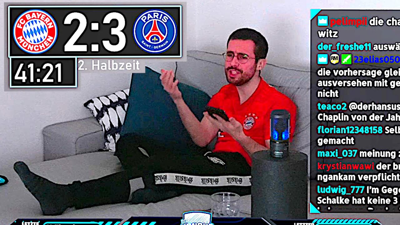 WAS IST DIESE CHANCENVERWERTUNG ?!! 😪💀 Bayern PSG Live Reaction (Watchalong Highlights)