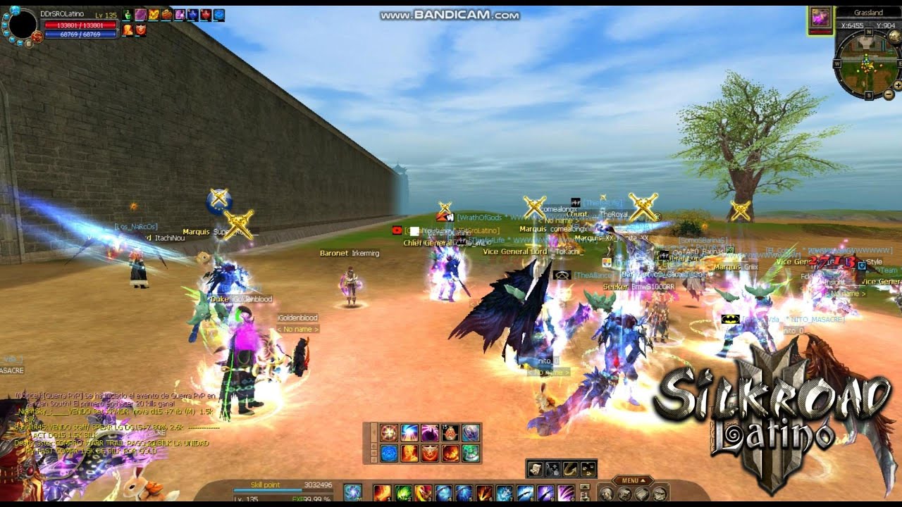 Evento Guerra PvP 20 de Noviembre 2025 Silkroad Latino.