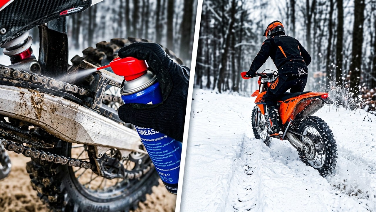 На мотоциклах через зимовий ліс. Enduro weekend #68