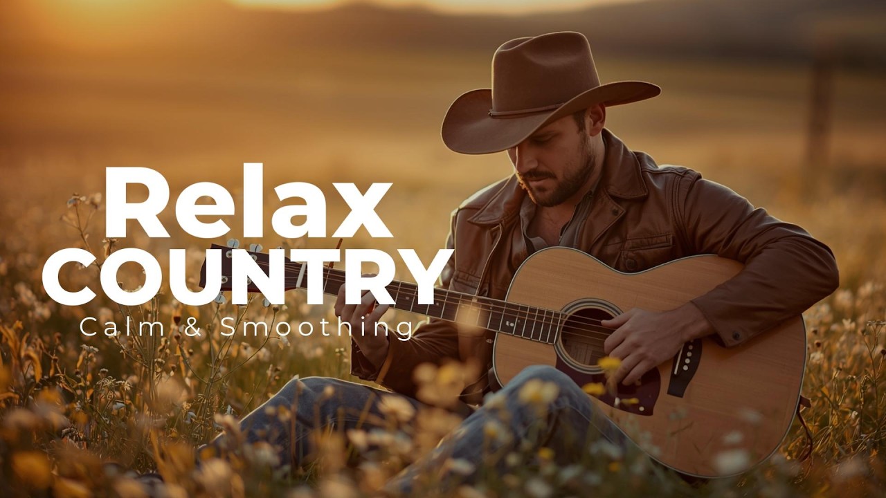 【Country Relax 4】Dusty Highways & Golden Skies — Calm Country Playlist