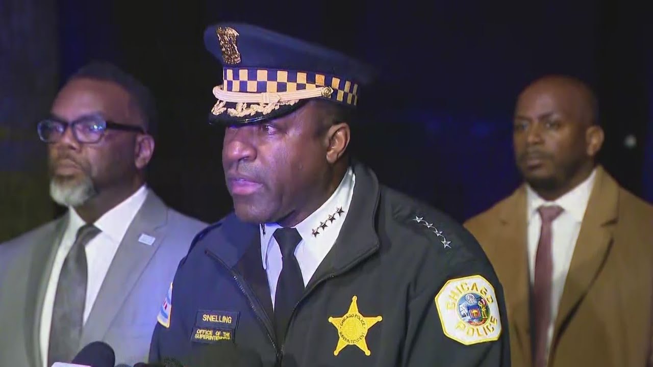 Mayor Johnson, CPD boss speak after teen killed, 2 wounded near North Side school