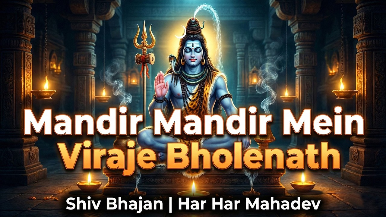Mandir Mandir Mein Viraje Bholenath | Shiv Bhajan | Har Har Mahadev