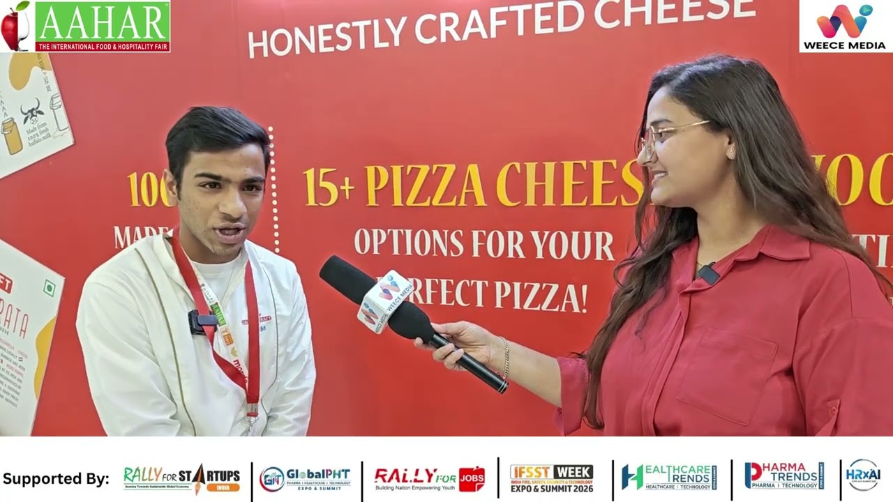 Kunal Kumar Gupta Purchase Manager of Dairy Craft at Aahar 2025 | WEECE Media
