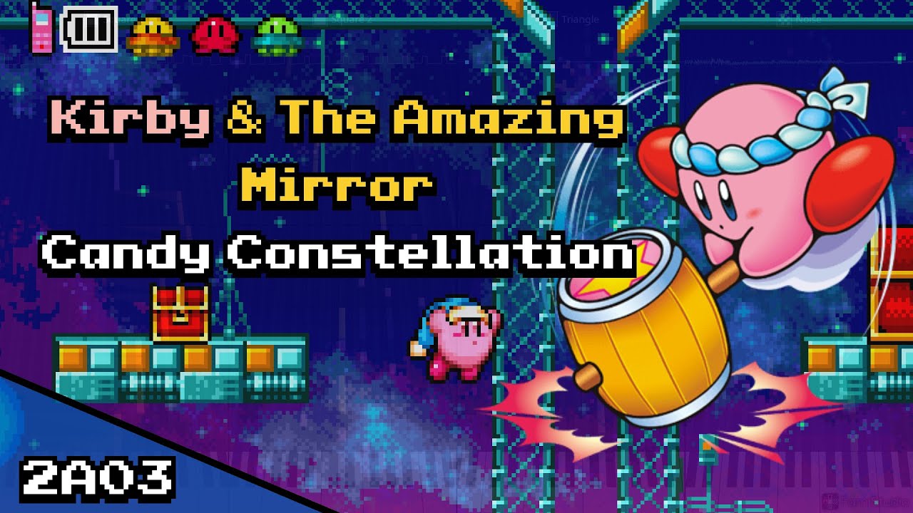Kirby & The Amazing Mirror - Candy Constellation [8-bits 2A03]