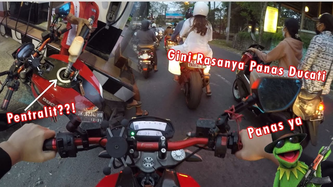 TESTRIDE Ducati Monster 795 | Baru Kerasa Panasnya Gitu