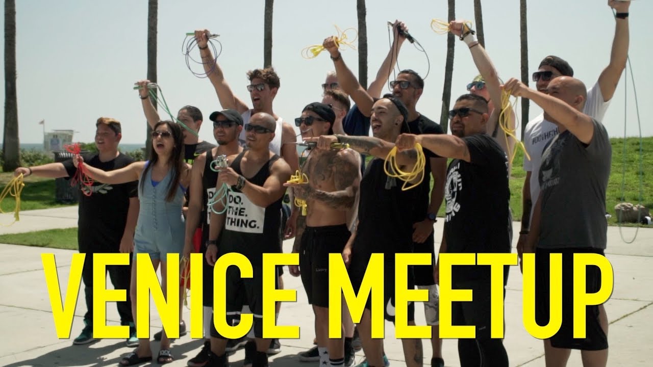 THE DAY THAT CHANGED MY LIFE! RUSH ATHLETICS JUMP ROPE TOUR: Venice Beach L.A: Vlog 027