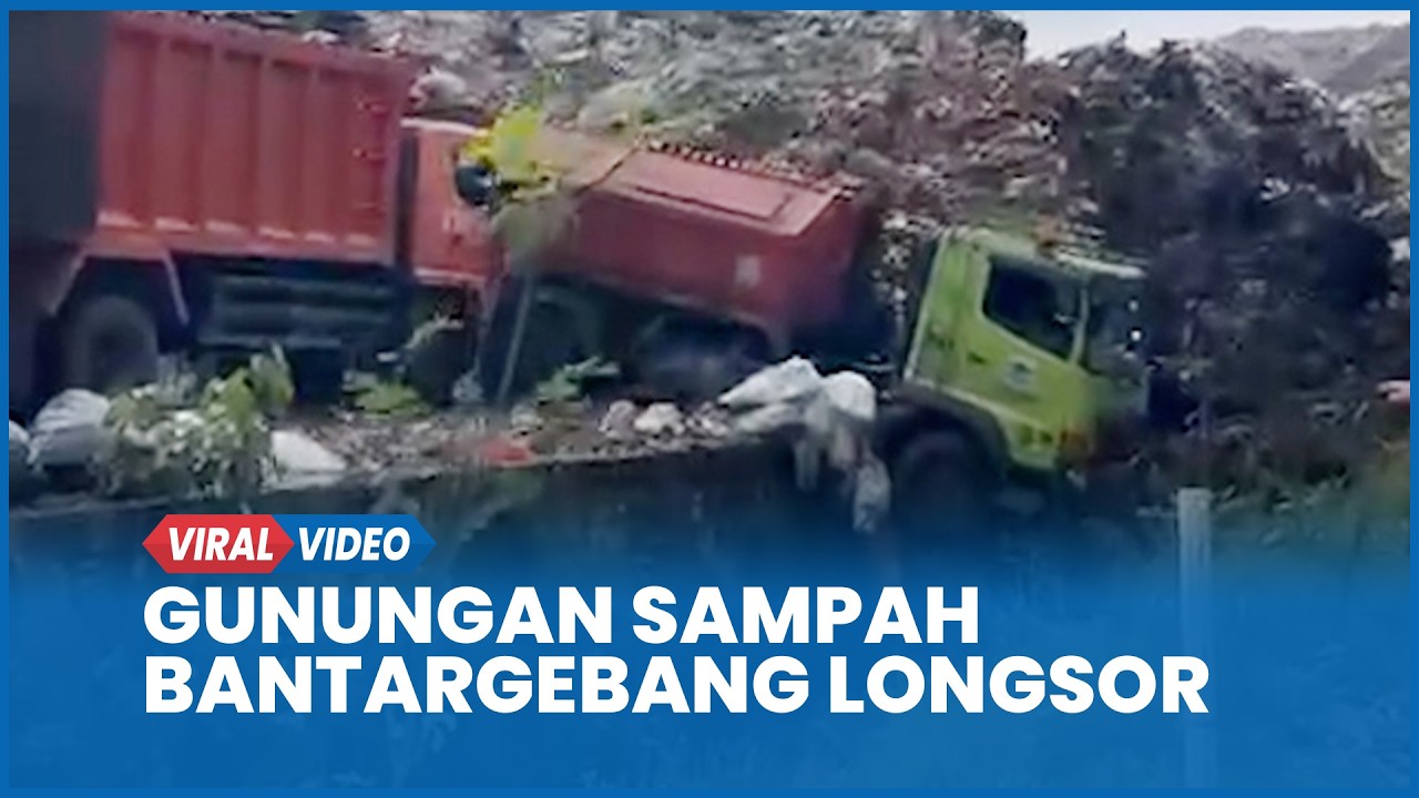 Gunungan Sampah Bantargebang Longsor Saat 5 Truk Antre Buang Muatan, 4 Meninggal