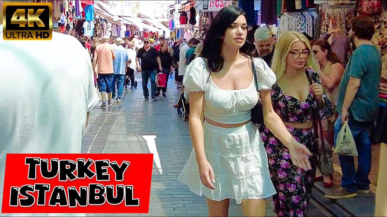 Лучшая пешеходная экскурсия по Стамбулу 🇹🇷 | Путеводитель по Турции 4K #istanbul
