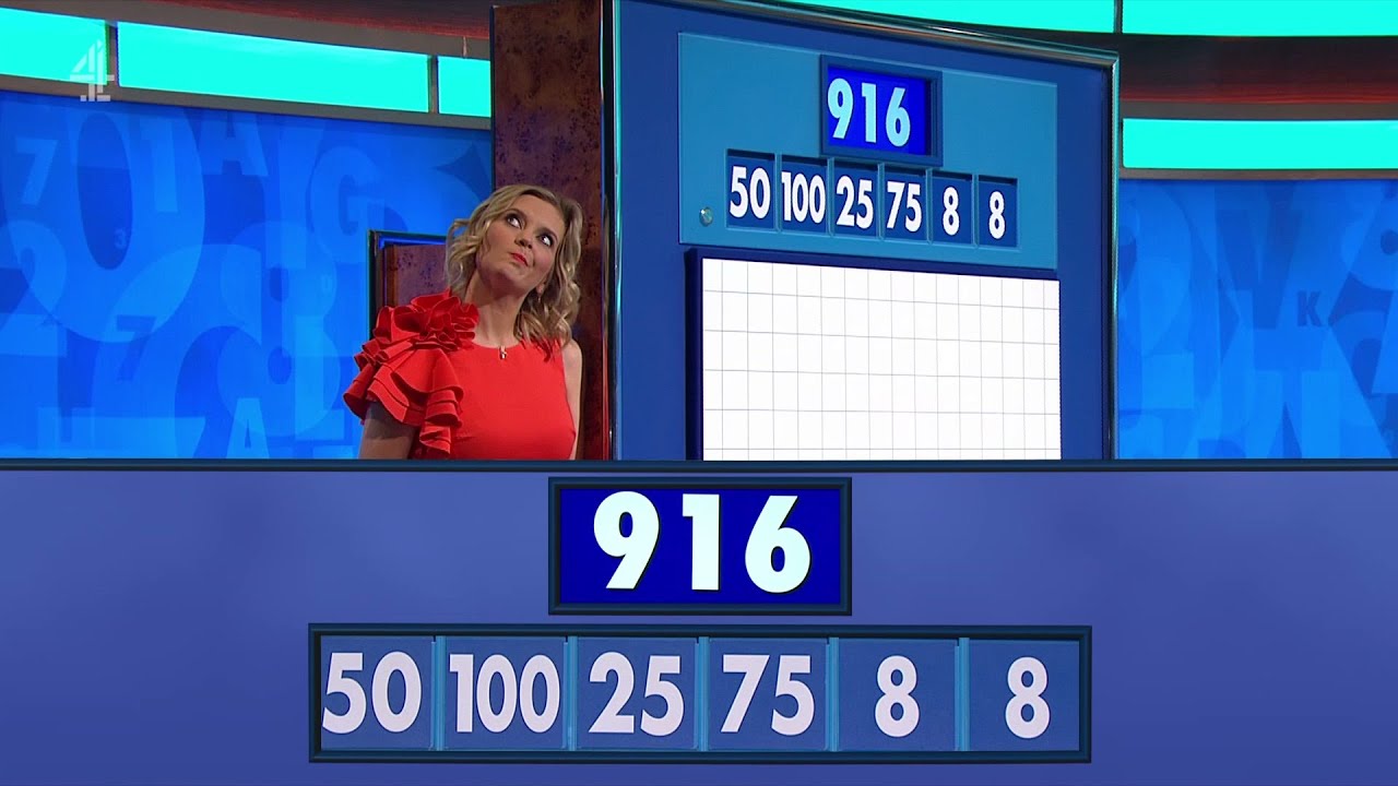 Countdown Game Show - Number Rounds (23 June 2025)