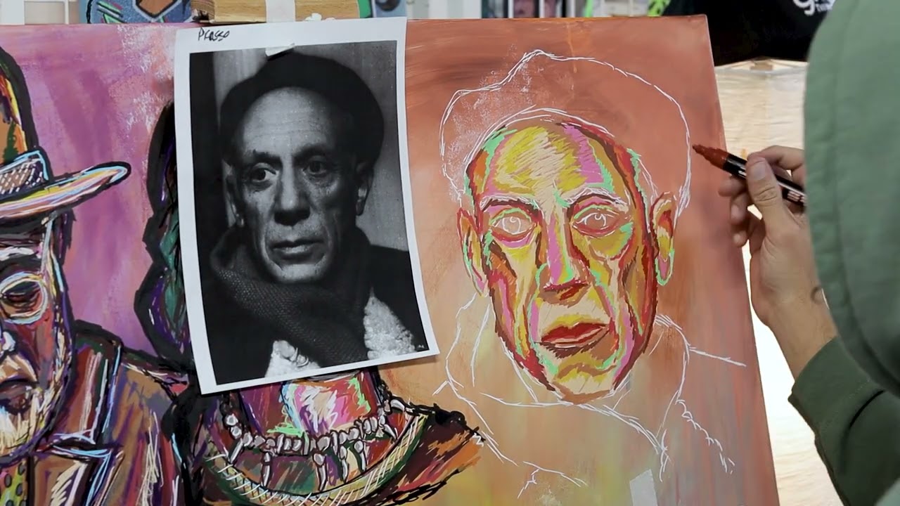 The Masters Painting - Anthony Alfonso Art