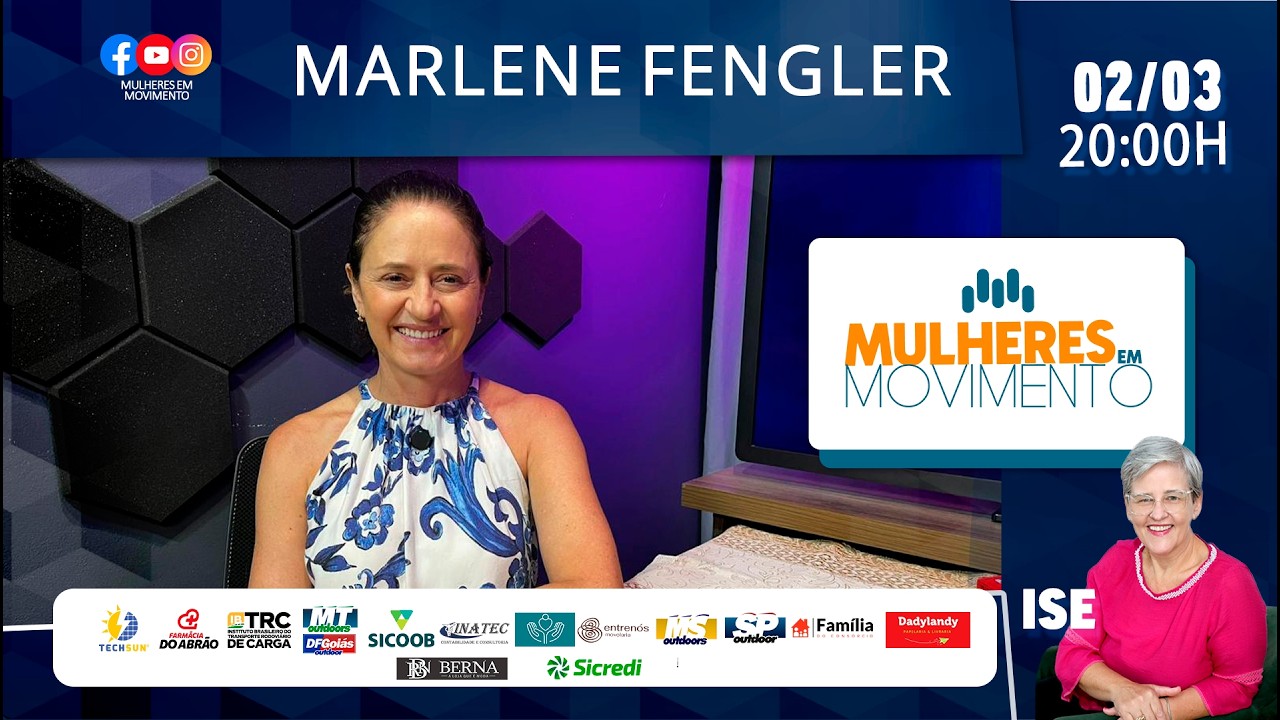 Mulheres em Movimento - Marlene Fengler - PODCAST #35