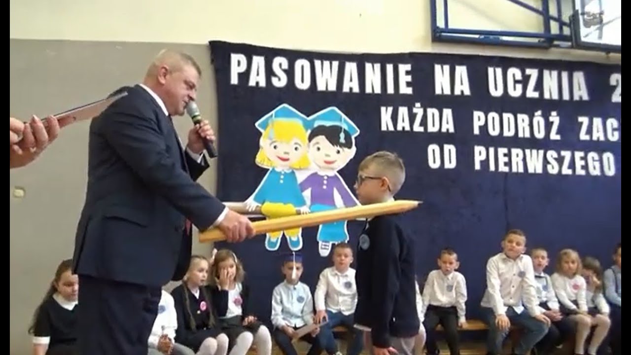 Pasowanie na Ucznia klasy I w Szkole Podstawowej im. Gen. Władysława Andersa w Rzeczenicy. 2024/2025